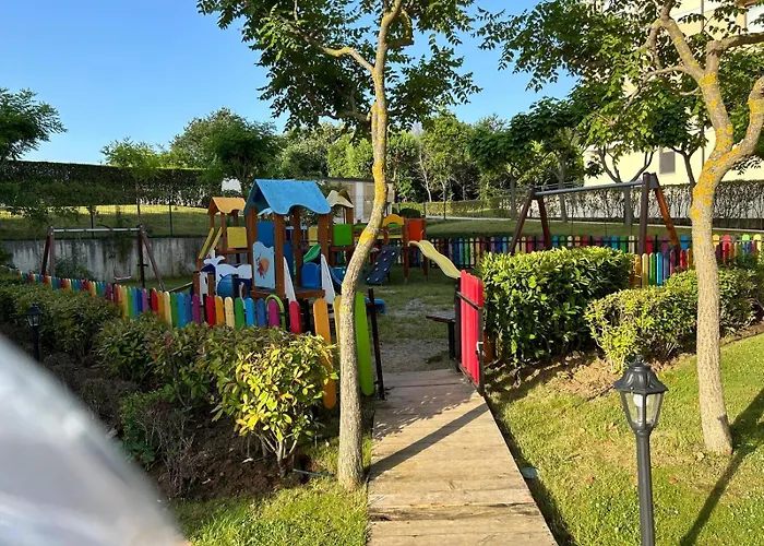 студио комфорт, смокиня,созопол,затворен комплекс,4 басейна, 1-ва линия море Apartamento Sozopol